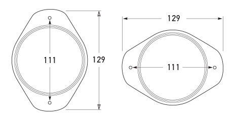 All dimensions in mm.