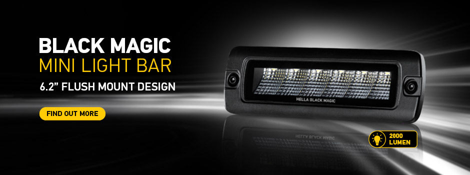 Black Magic Mini Light Bar Flush Mount