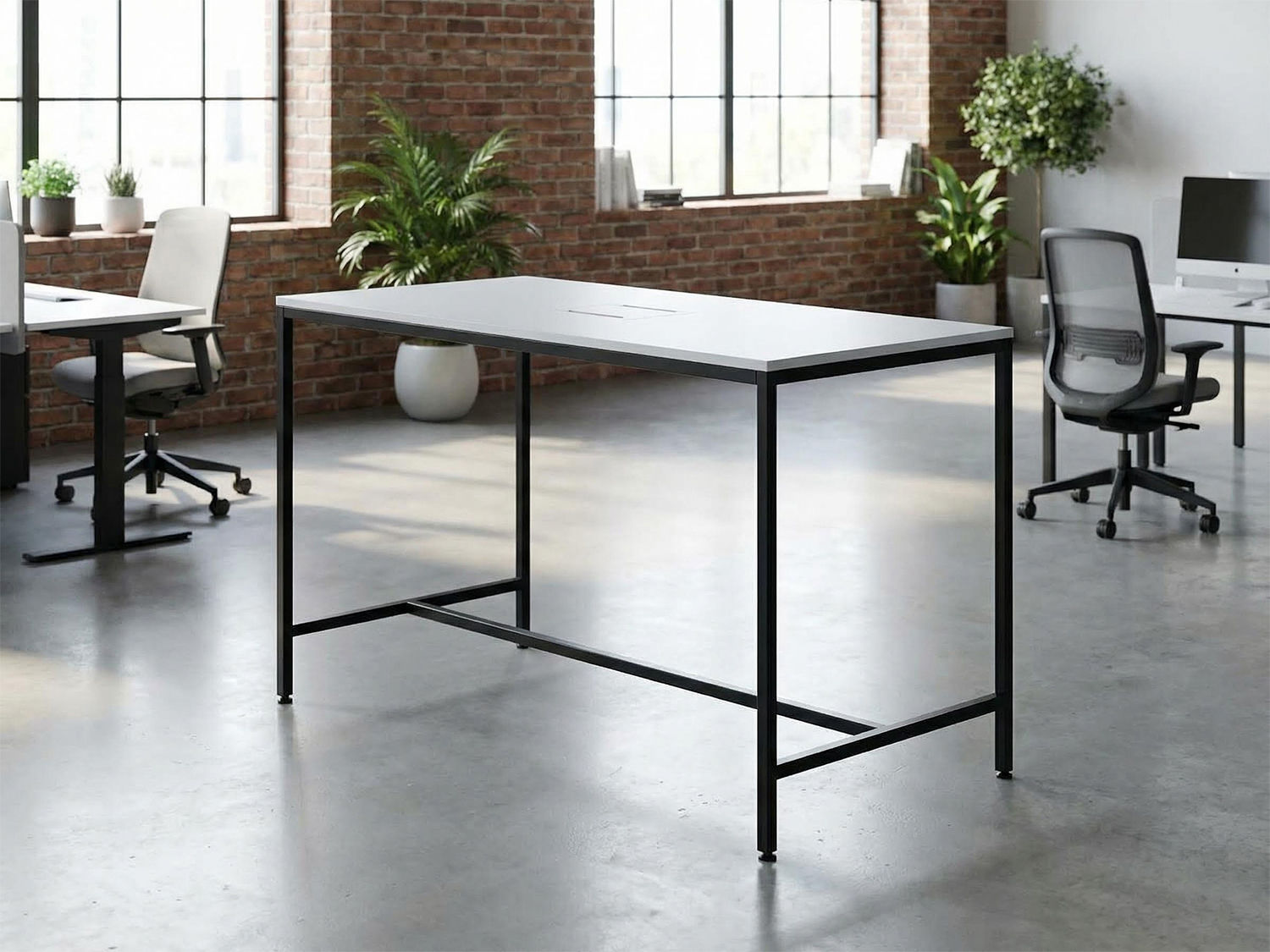 Studio Table & Leaner – tables for shared spaces | Vidak