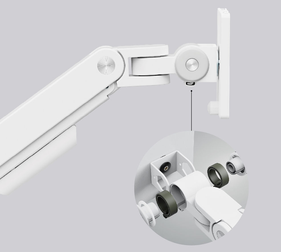 Nimble Plus Monitor Arm – heavy duty, gas spring | Vidak