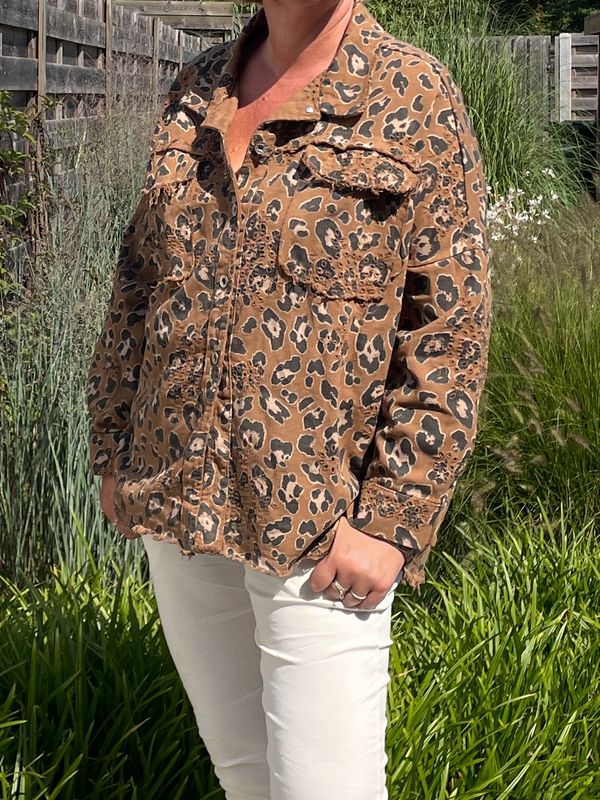 Veste Leo camel