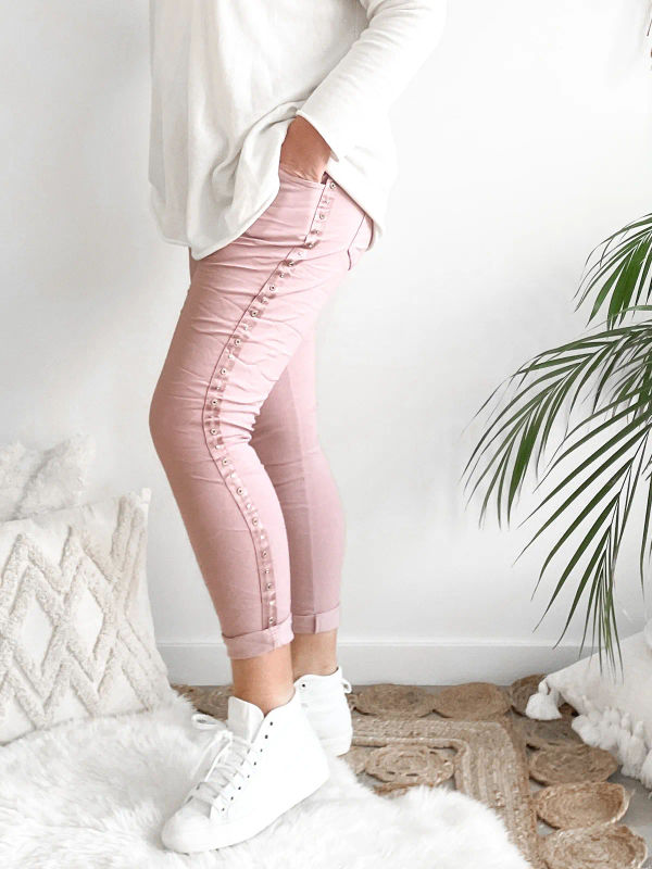 Broek Nora roze Broek Nora roze