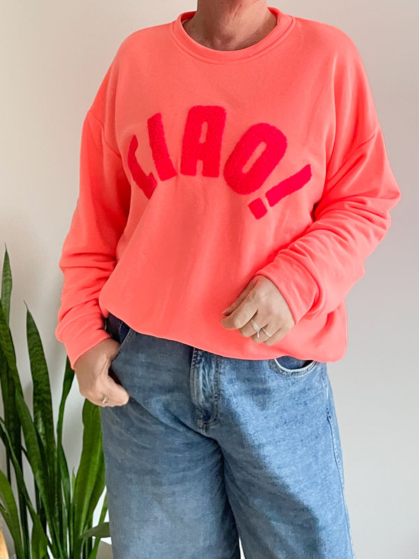 Sweater Ciao koraal Sweater Ciao koraal