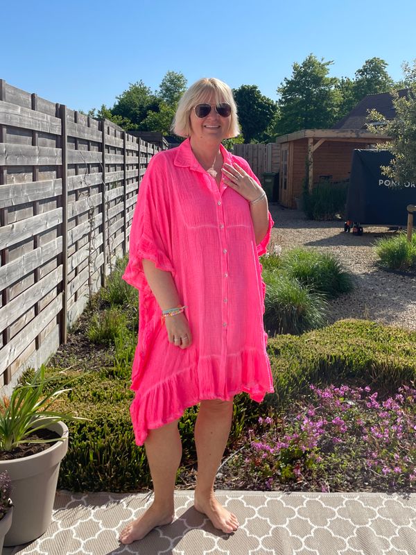 Jurk Frou roze Jurk Frou roze