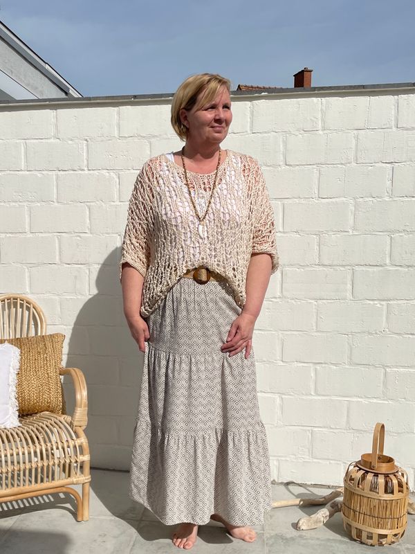 Rok Alison beige Rok Alison beige