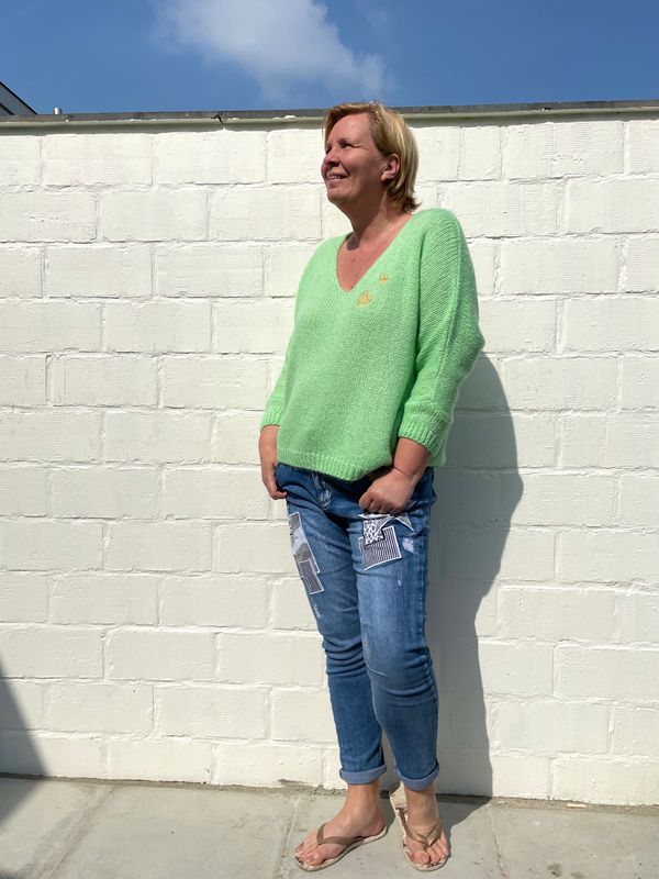 Trui Soleil groen Trui Soleil groen