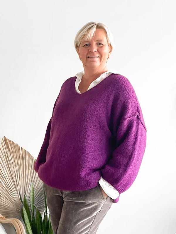 Trui Camille violet Trui Camille violet