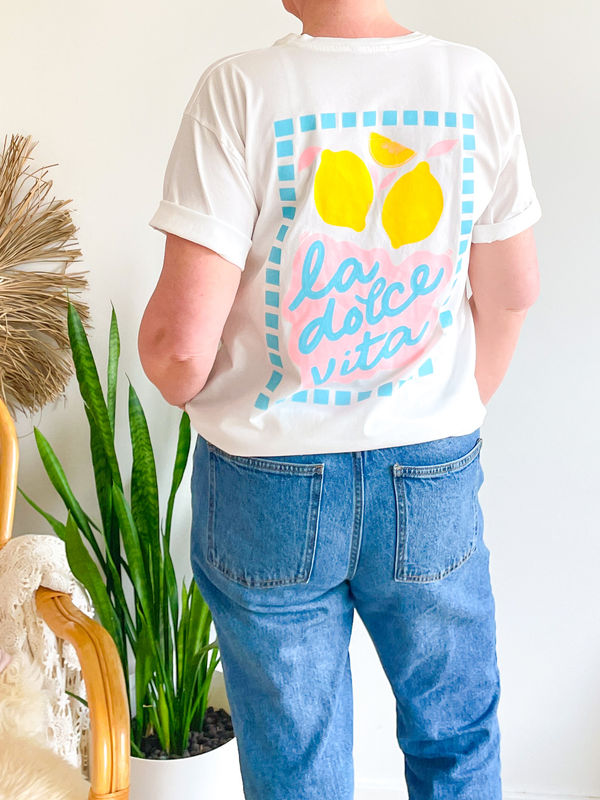 T shirt Dolce vita wit