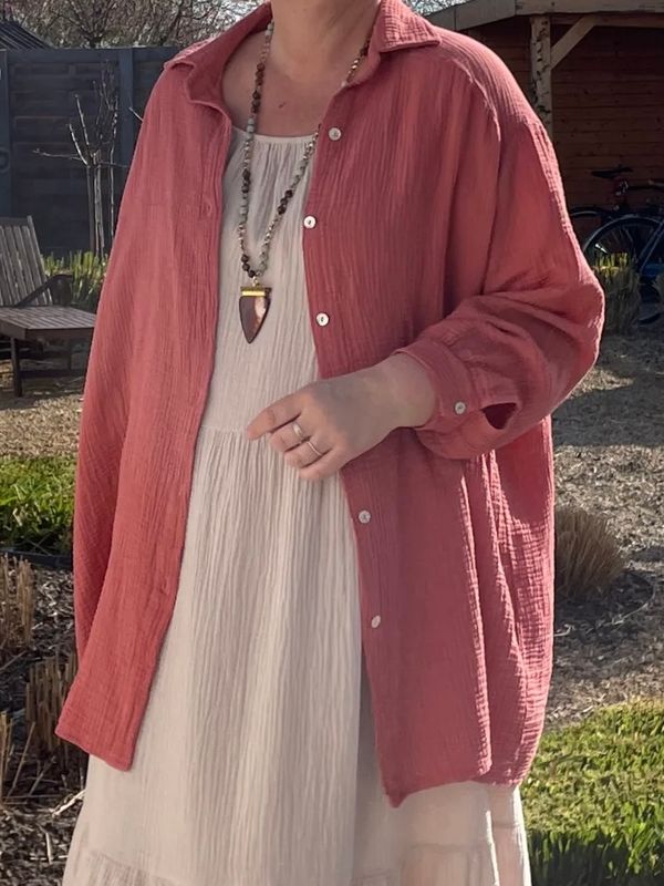 Blouse Fiona terra Blouse Fiona terra