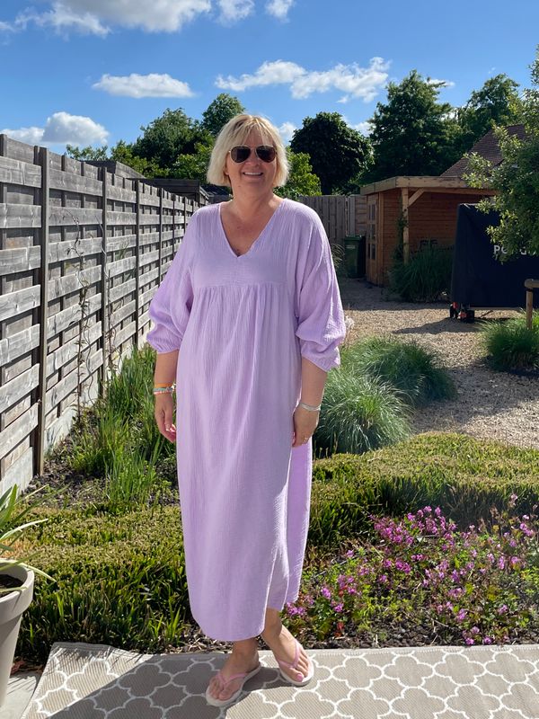 Jurk Billy lavender Jurk Billy lavender