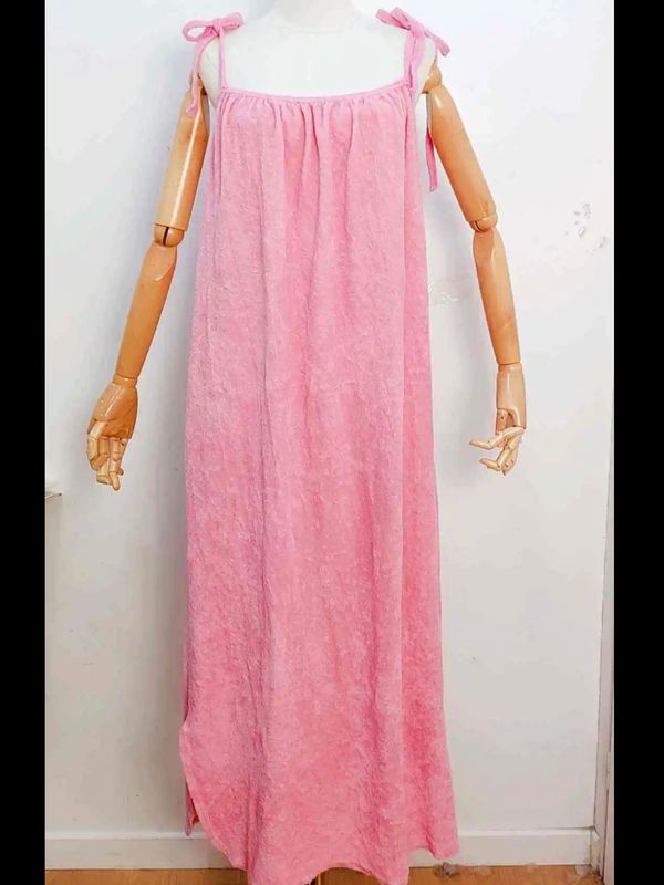 Jurk spons roze Jurk spons roze