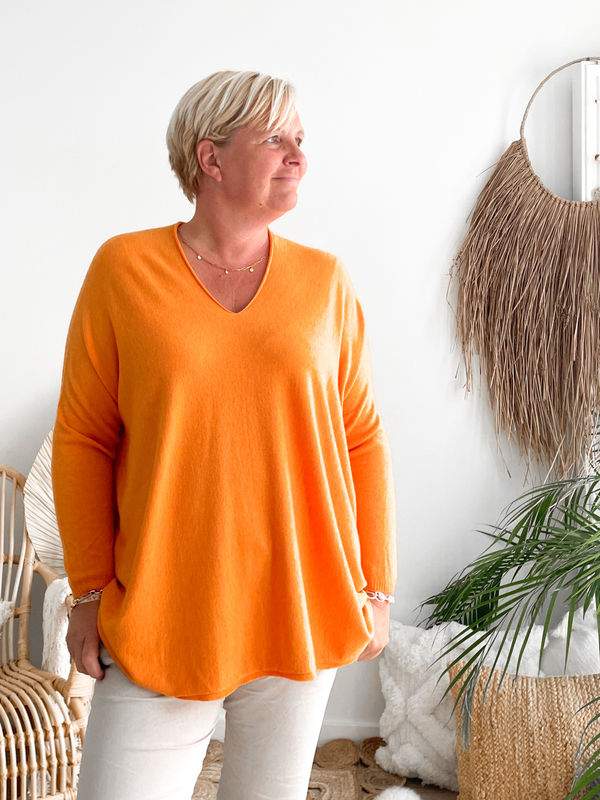 Trui Elise oranje Trui Elise oranje