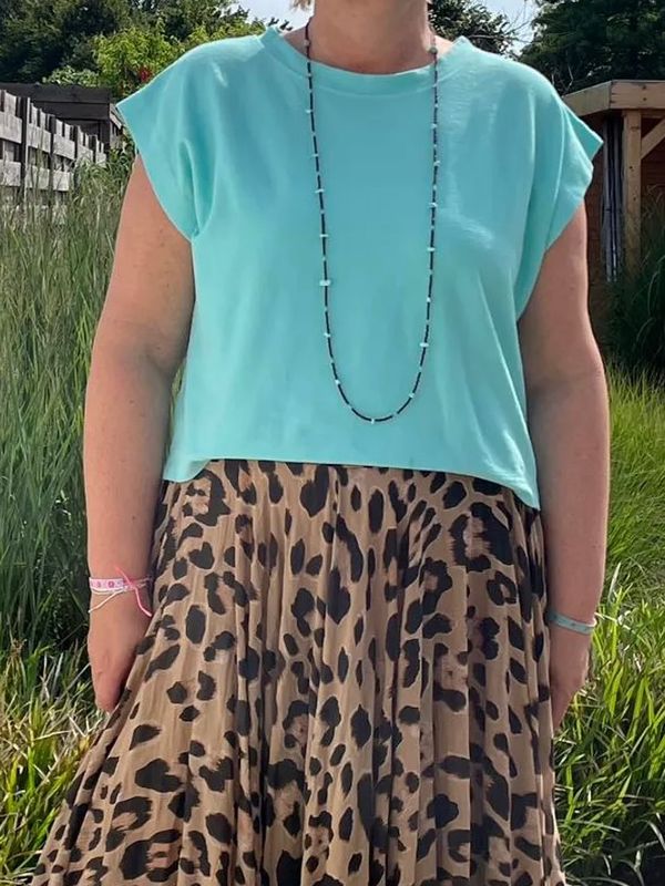 Top Sweat turquoise 