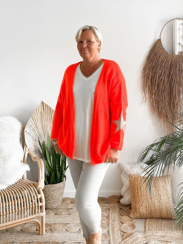 Gilet ster oranje Gilet ster oranje