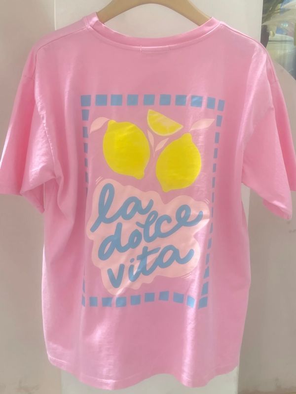 T shirt Dolce vita roze