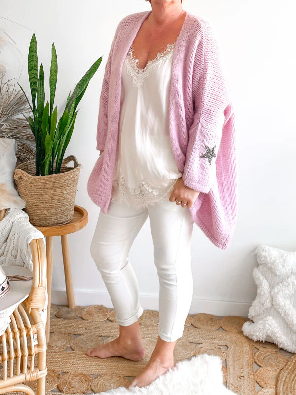 Gilet Axelle roze