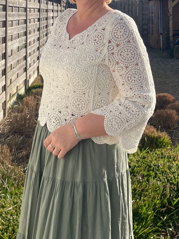 Top Lana white Top Lana white