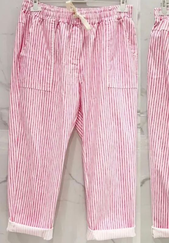 Streep roze Streep roze