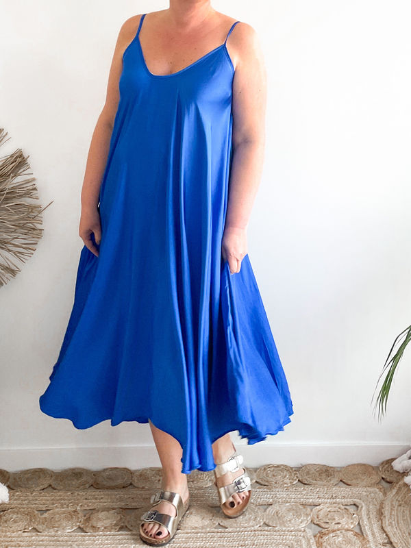 Jurk Ibiza blauw Jurk Ibiza blauw