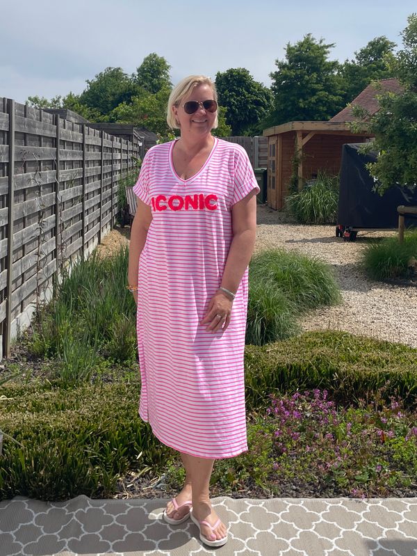 Robe Ina Iconic roze Robe Ina Iconic roze