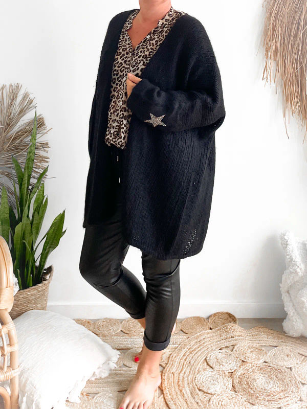 Gilet Amy zwart Gilet Amy zwart