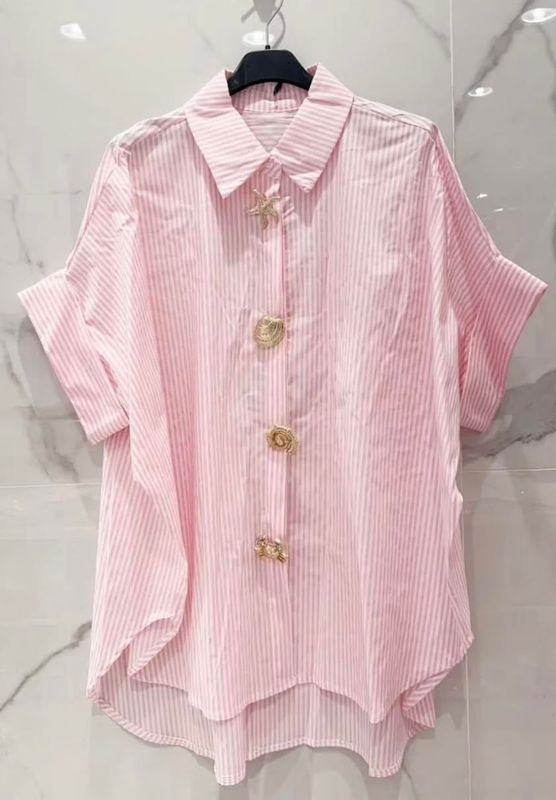 Blouse Lieke roze Blouse Lieke roze