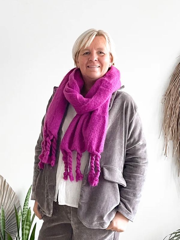 Sjaal Anna violet Sjaal Anna violet