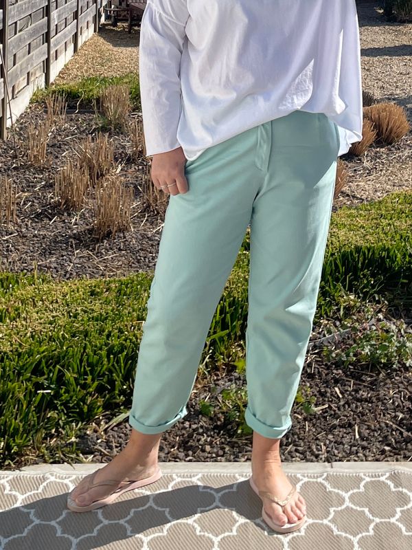 Broek Elli aqua Broek Elli aqua