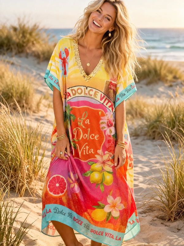 Jurk lurex dolce 