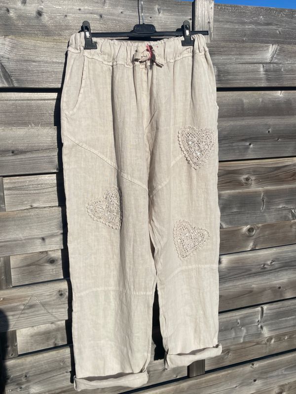 Broek Agathe beige