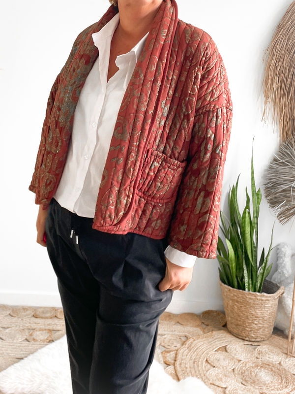 Vest Leopard Doré Vest Leopard Doré