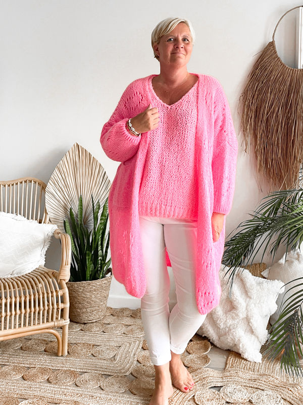 Gilet Tiki roze Gilet Tiki roze