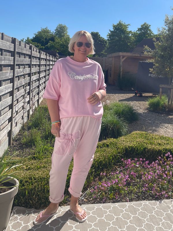 Sweat California roze Sweat California roze