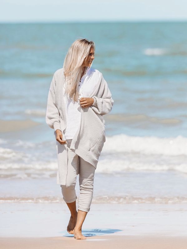 Cardigan Lola taupe Cardigan Lola taupe