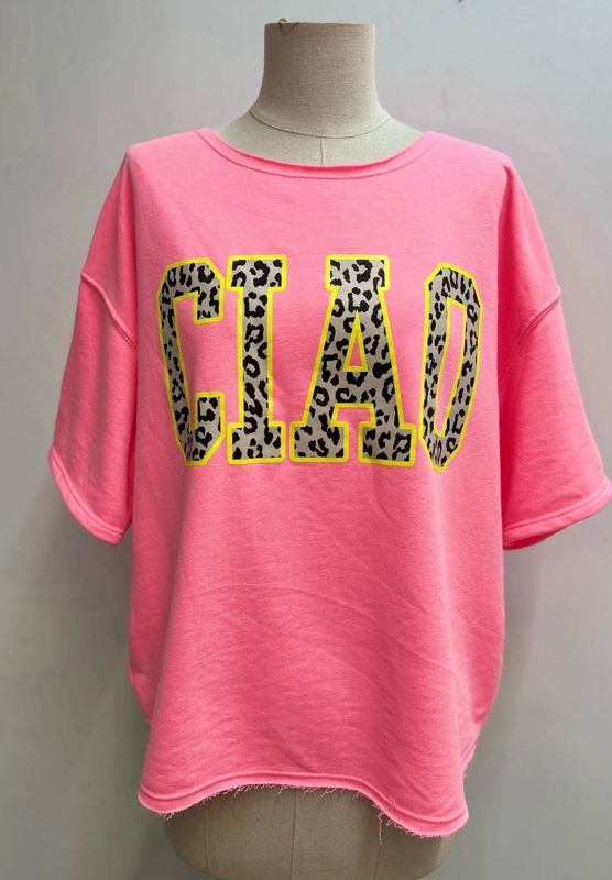 Sweatshirt ciao fuchsia