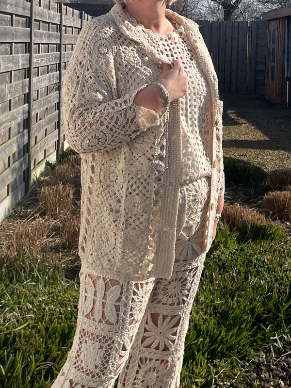 Gilet crochet Emilia