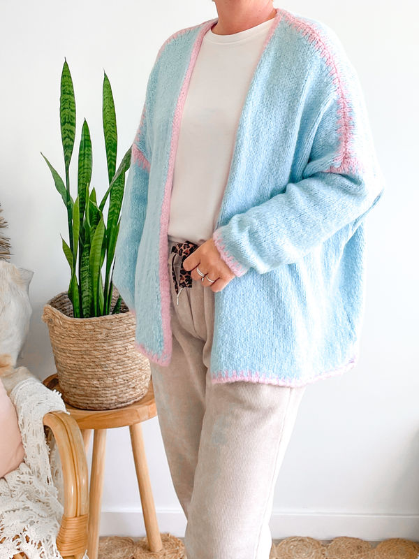 Gilet Ninette bleu