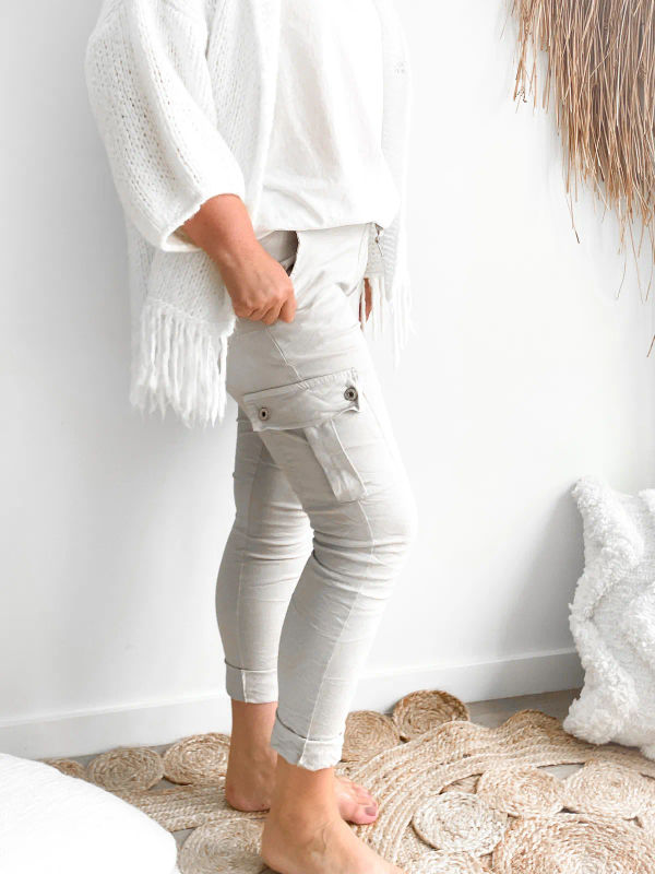 Broek Cargo beige Broek Cargo beige