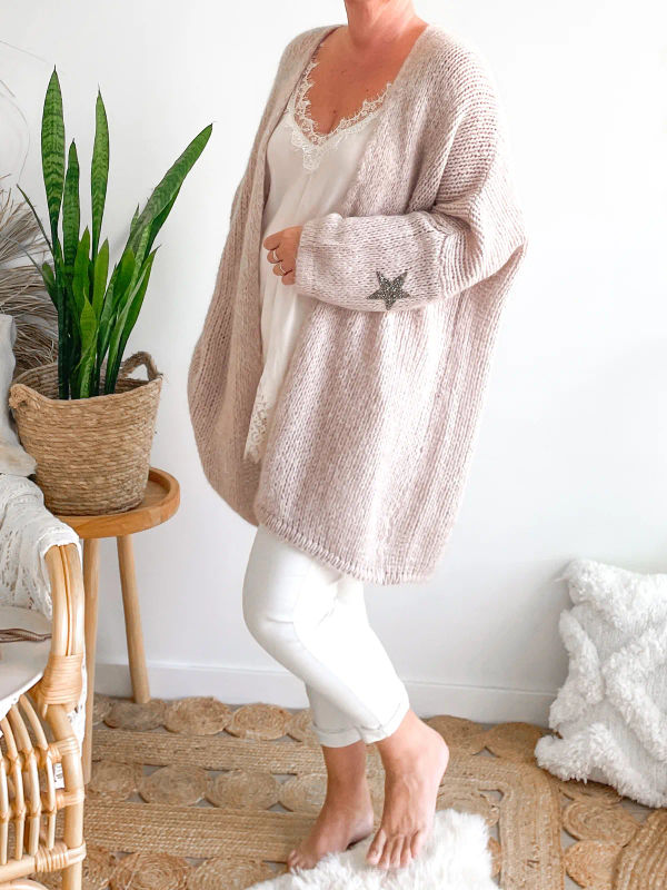 Gilet Axelle beige
