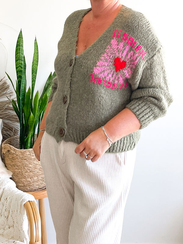Gilet Soleil kaki