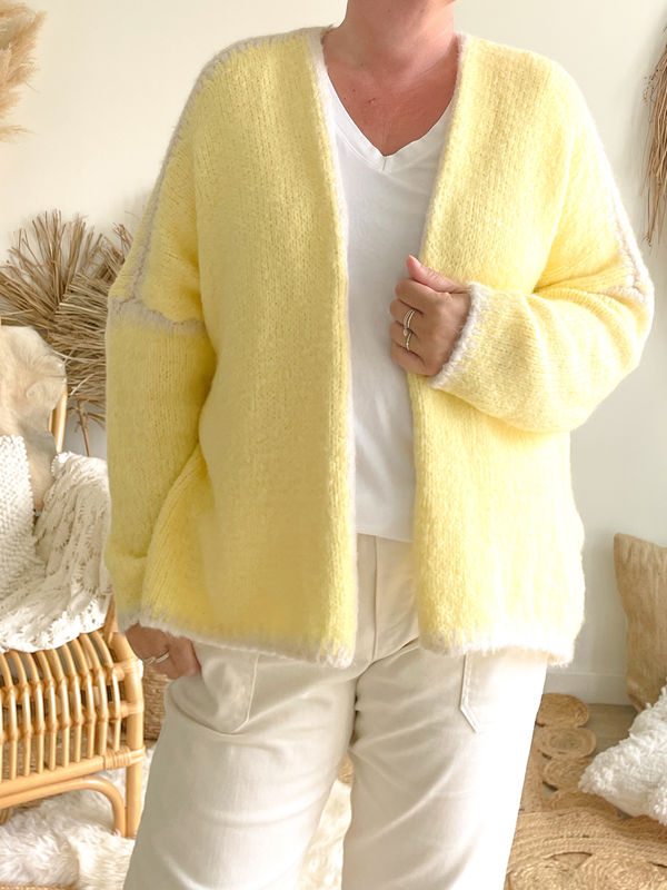 Gilet Ninette jaune