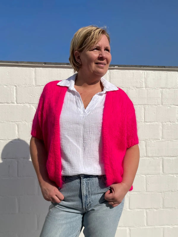 Gilet Obi fuchsia Gilet Obi fuchsia
