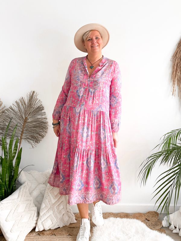 Jurk Romée roze Jurk Romée roze
