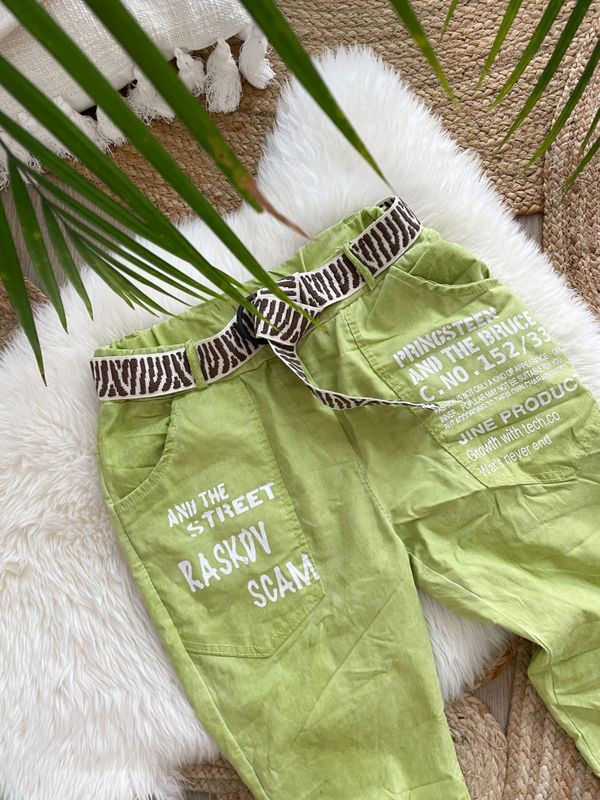 Broek Bruce anijs Broek Bruce anijs