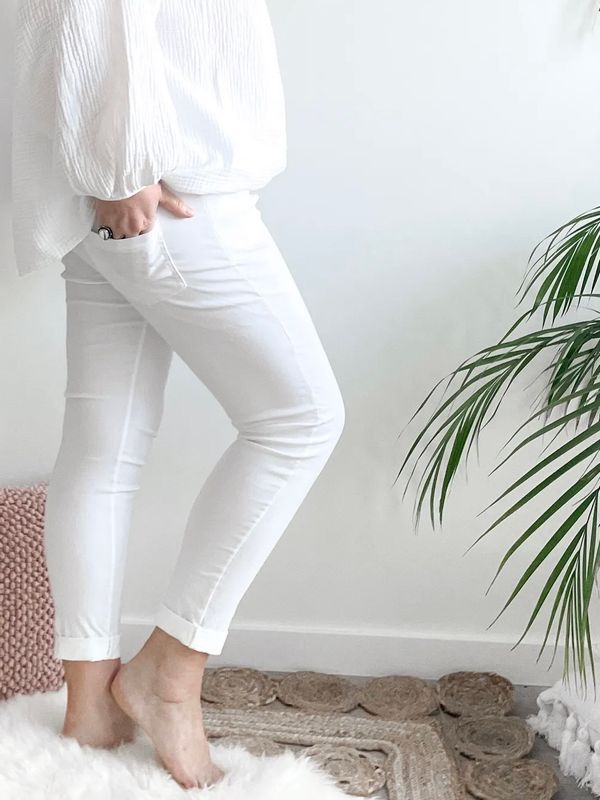 Broek Louise wit Broek Louise wit