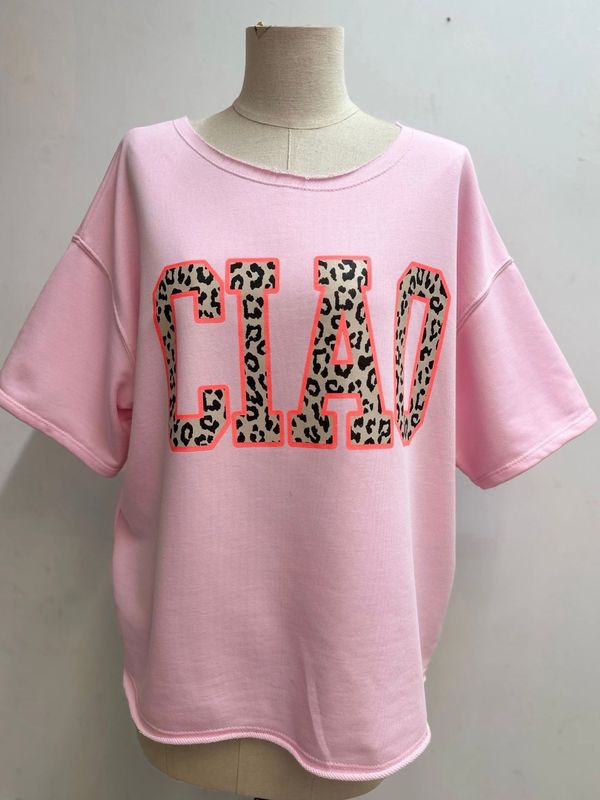 Sweatshirt Ciao roze