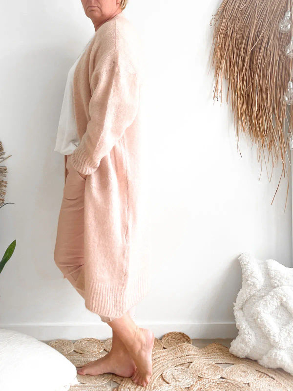 Gilet Eden poederroze Gilet Eden poederroze