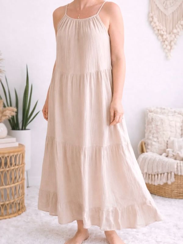 Jurk Ibiza zand curve Jurk Ibiza zand curve