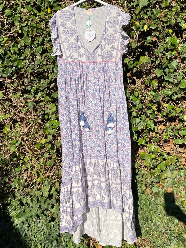 Jurk Isabeau blauw Jurk Isabeau blauw