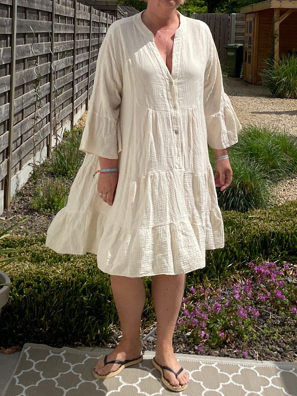 Robe Ella ecru 